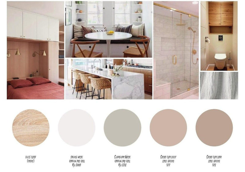 Colour palette sheet